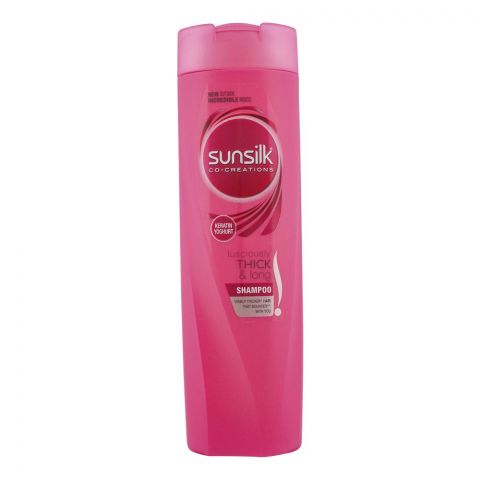 Sunsilk Co-Creations Keratin Yoghurt Lusciously Thick & Long Shampoo, 380ml