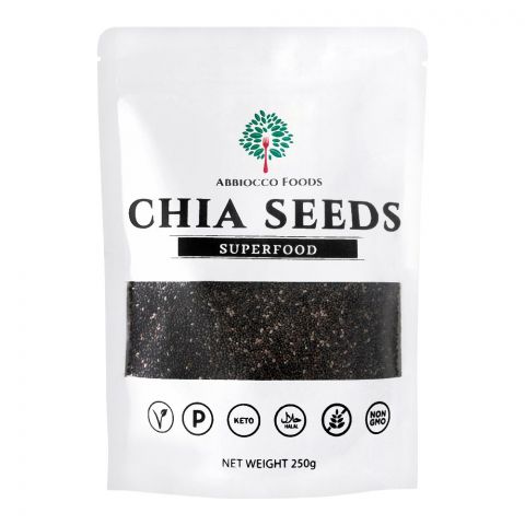 Abbiocco Foods Chia Seeds, 250g
