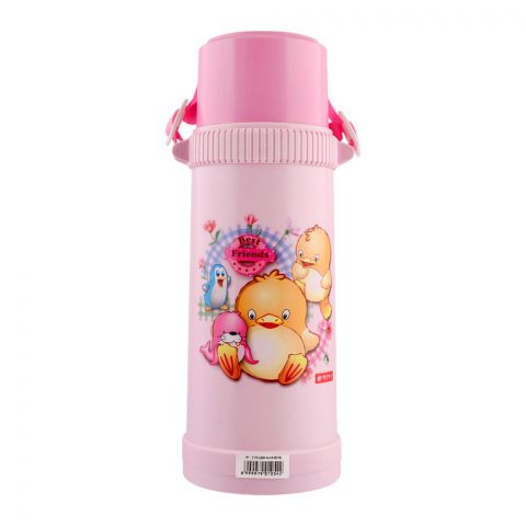 Lion Star Alfa Vacuum Thermos, Pink, 450ml, AT-2