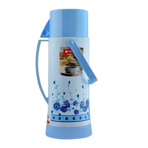 Lion Star Vacuum Thermos Bell Handle, Blue, 450ml, BT-4