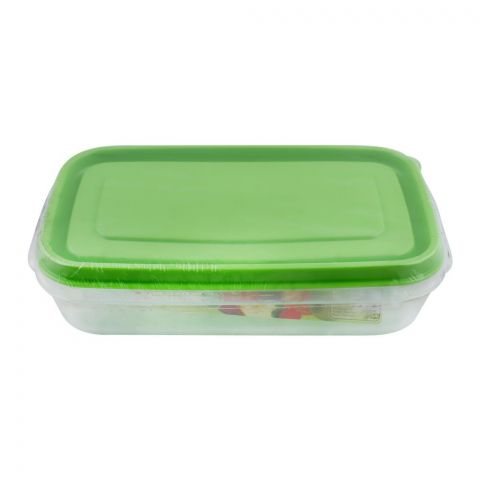 Lion Star Vitto Seal Ware Food Container, Green, 7x4x1.5 Inches, 480ml, VT-4