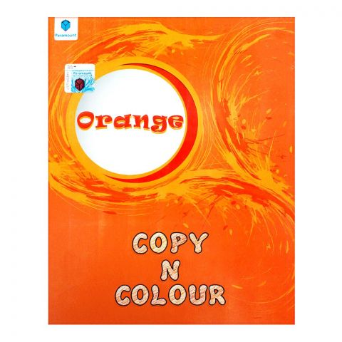 Paramount Orange Copy N Colour Book