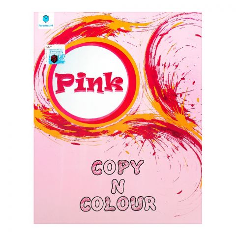 Paramount Pink Copy N Colour Book