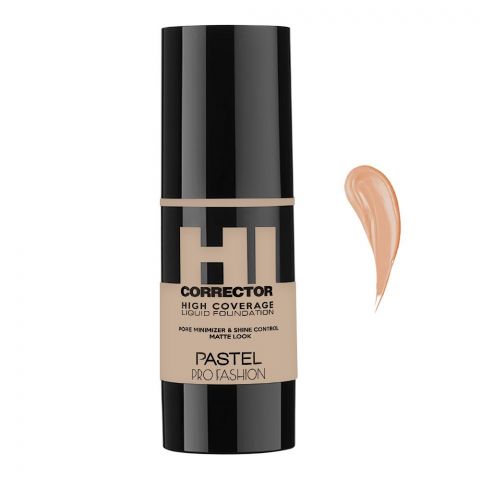 Pastel Pro Fashion HI Corrector High Coverage Liquid Foundation, 404