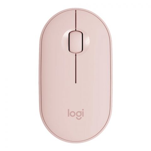 Logitech Pebble Wireless Mouse, Pink, M350
