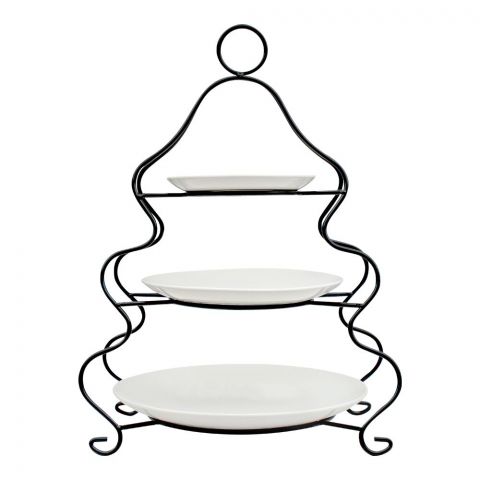 Brilliant 3-Layer Plate Set, With Iron Stand, BR0059