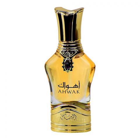 Rasasi Ahwak Al Asfar Concentrated Perfume Oil, Attar For Men, 15ml