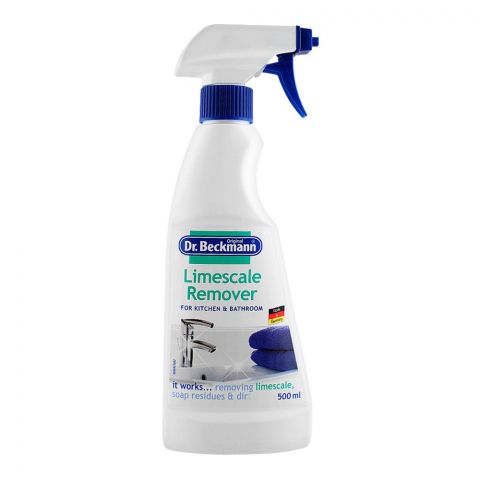 Dr. Beckmann Limescale Remover, For Kitchen & Bathroom, Trigger, 500ml
