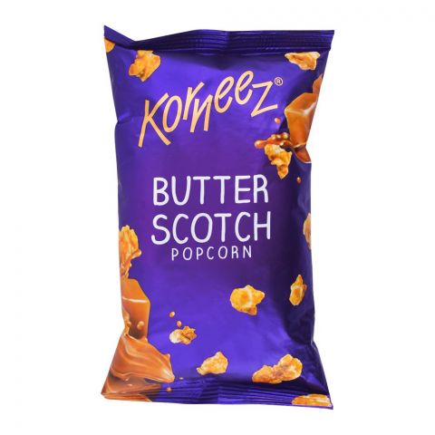 Korneez Butter Scotch Popcorn, 50g