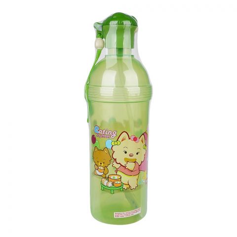 Lion Star Plastic Tynos Water Bottle 02, 740ml, Green, NN-51