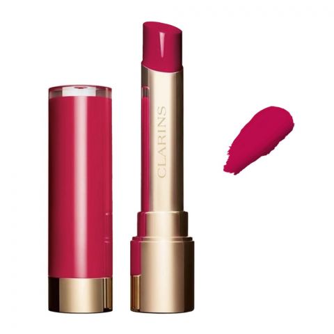Clarins Paris Joli Rouge Lacquer Intense Colour Lip Balm, 762L Pop Pink