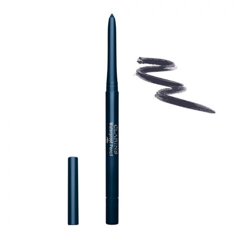 Clarins Paris Waterproof Pencil Eyeliner, Long-Lasting, 03 Blue Orchid