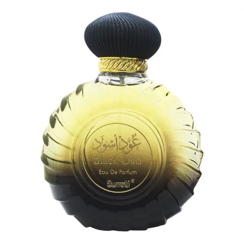 Surrati Black Oud Eau De Parfum, Fragrance For Men, 100ml