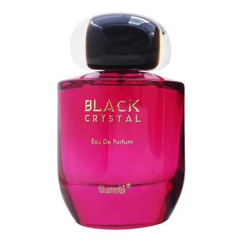 Surrati Black Crystal Eau De Parfum, Fragrance For Men, 100ml