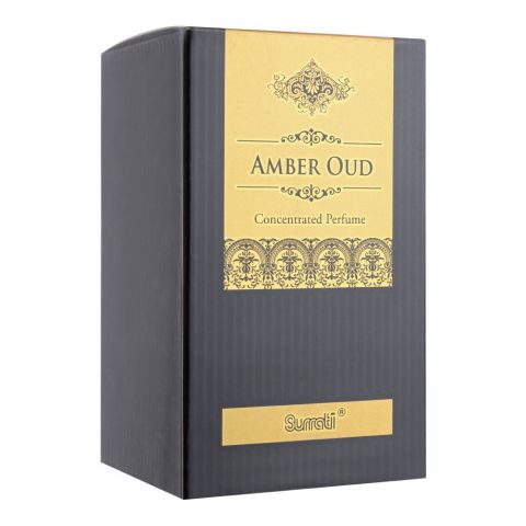 Surrati Amber Oud Concentrated Perfume Oil, Attar For Men, 30ml