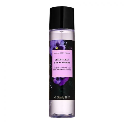 Bath & Body Works Rose Violet Leaf & Blackberry Fine Fragrance Mist, 236ml