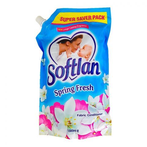 Softlan Spring Fresh Fabric Conditioner, 1000ml