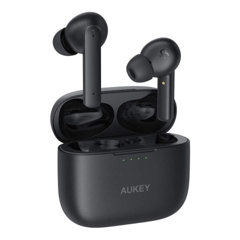 Aukey True Wireless Noise Cancelling Earbuds, Black, EP-N5