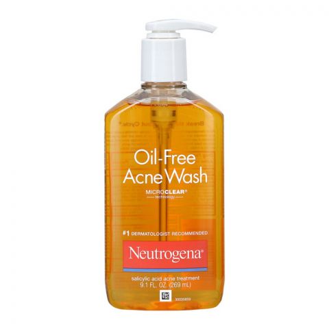 Neutrogena Oil-Free Micro Clear Acne Wash, 269ml