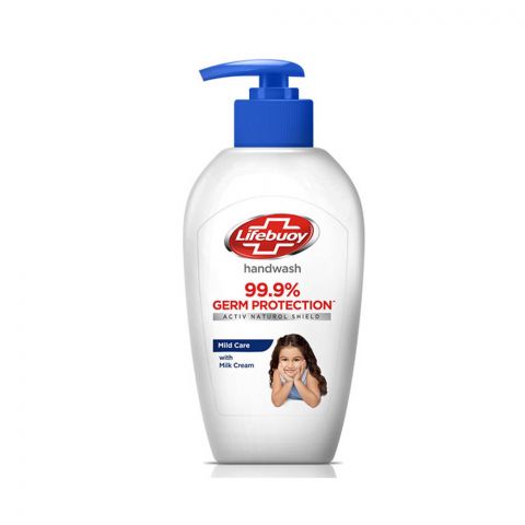Lifebuoy Mild Care 99.9% Germs Protection Hand Wash, 200ml