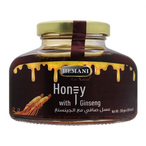 Hemani Honey With Ginseng, 250g
