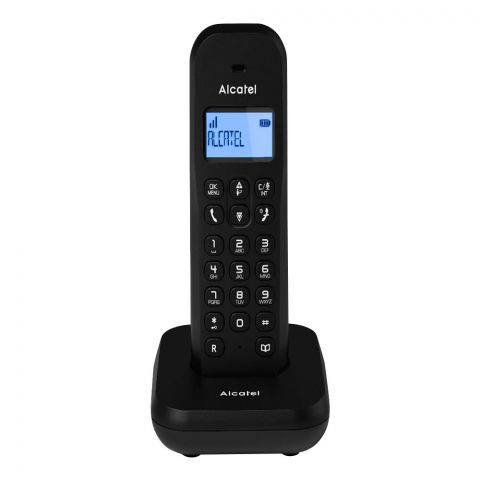 Alcatel Corded Telephone E155, 01 Year Brand Warranty, Black