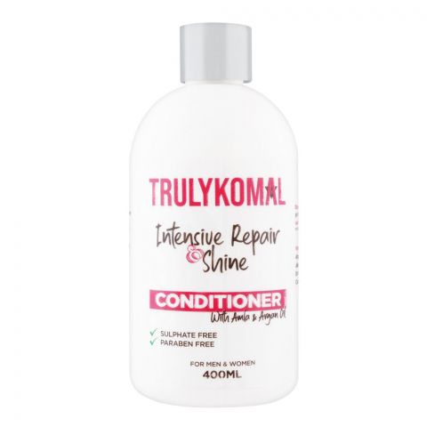 Truly Komal Intensive Repair & Shine Conditioner, Sulphate & Paraben Free, 400ml