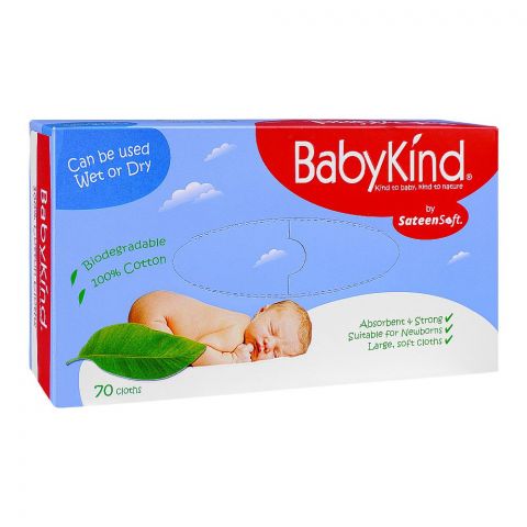 Baby Kind Baby Travel, Baby Wipes, 70-Pack