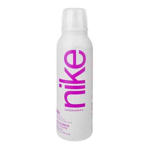 Nike Ultra Purple Deodorant Spray, Eau de Toilette, 24 Hours Lasting, For Women's, 200ml