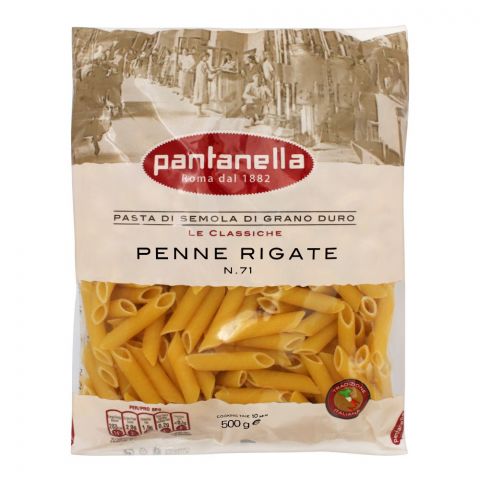 Pantanella Penne Rigate Pasta, No. 71, 500g