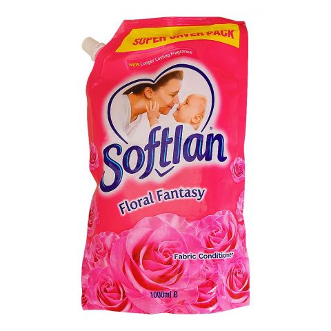 Softlan Floral Fantasy Fabric Conditioner, 1000ml