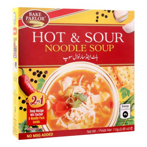 Bake Parlour 2-In-1 Hot & Sour Noodle Soup, 110g