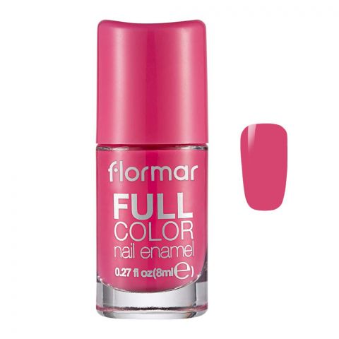 Flormar Full Color Nail Enamel, FC35 Tickled pink, 8ml