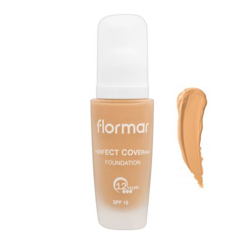 Flormar Perfect Coverage Foundation, 104 Vanille Eclat, 30ml