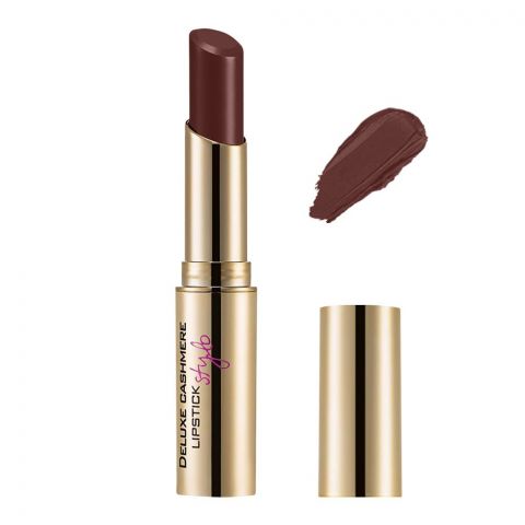 Flormar Deluxe Cashmere Stylo Lipstick, DC30, Austere Brown