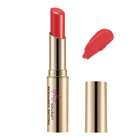 Flormar Deluxe Cashmere Stylo Lipstick, DC22, Red In Flames