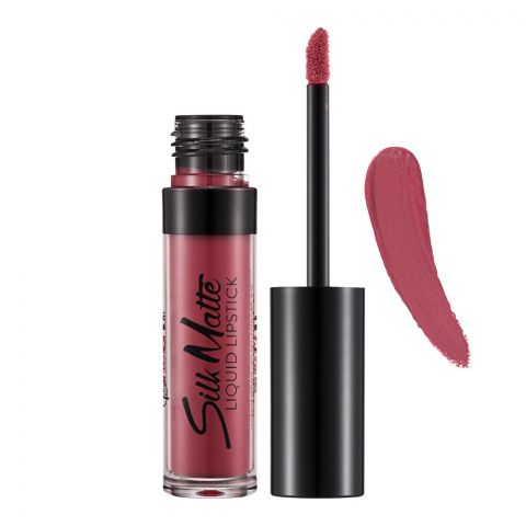 Flormar Silk Matte Liquid Lipstick, 11, Misty Rosy