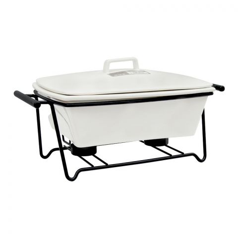 Brilliant Casserole With Iron Stand, 10.25 Inches, BR0051