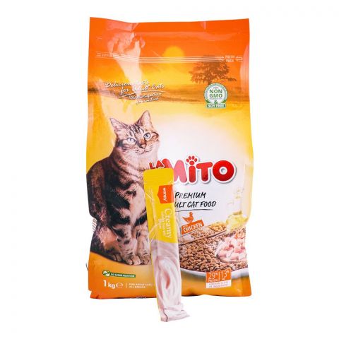 La Mito Chicken Adult Cat Food, 1kg