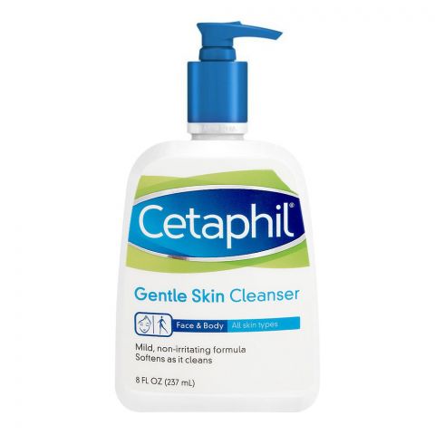 Cetaphil Gentle Skin Cleanser, Face & Body, All Skin Types, 237ml
