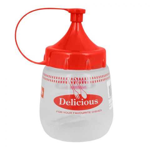Lion Star Plastic Sauce Keeper, 250ml Capacity, Red, TS-45