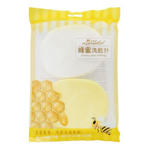 Lameila Honey Face Bashing Facial Sponge, 2-Pack, B2065