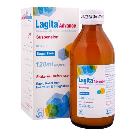 Sami Pharmaceuticals Lagita Advance Sugar Free, 120ml
