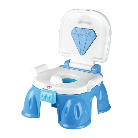 Huanger Toilet For Children With Music, Blue, 18m+, HE0806