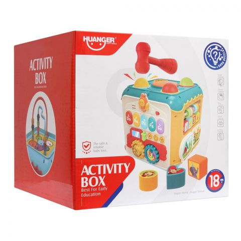 Huanger Activity Box With Light & Music, 18m+, HE0533