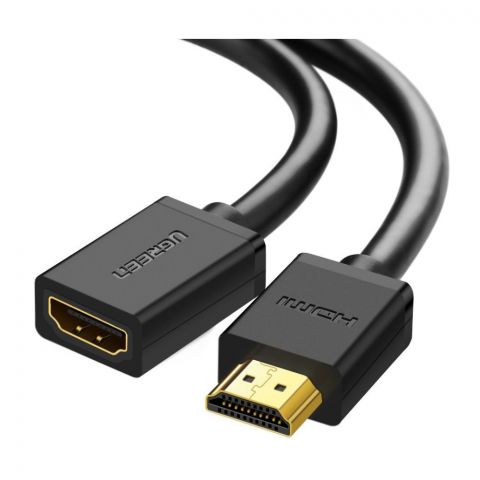 UGreen HDMI Male To Female Extension Cable, 2M, Black, 10142