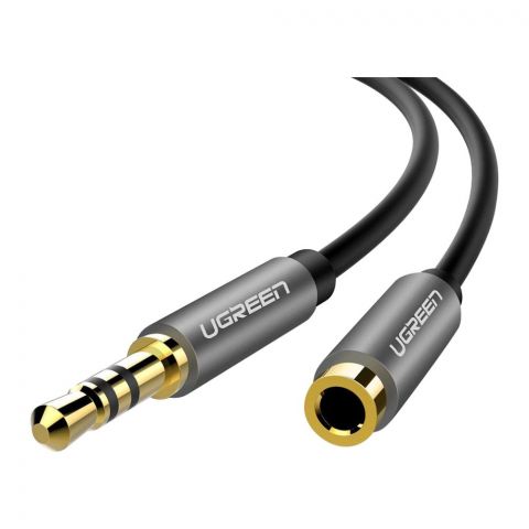 UGreen 3.5mm Male To Female Audio Cable, Black, 10595