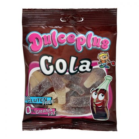 Dulceplus Sour Cola Bottles Jelly, Gluten Free, Pouch, 100g