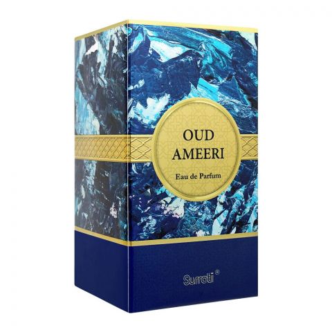 Surrati Oud Ameeri Eau De Parfum, Fragrance For Men & Women, 100ml