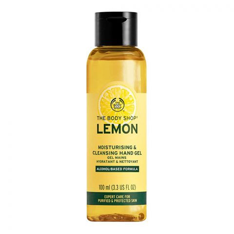 The Body Shop Lemon Moisturising & Cleansing Hand Gel, 100ml